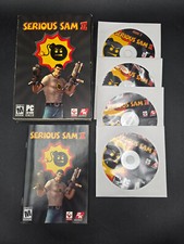 Serious Sam II PC CD-ROM Manuale 3 Dischi Box Set Windows Key Croteam 2K Giochi