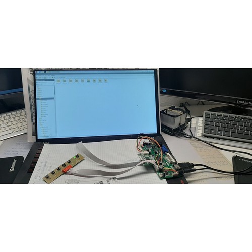 Kit controller led hdmi vga lcd edp 30 pin per pannello LG 15,6" LP156WF6 1920*1080 - Foto 6 di 31