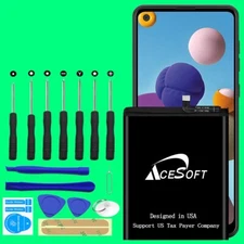 4600mAh Battery Screwdriver Tool Set for Samsung Galaxy A10s SM-A107F SM-A107M