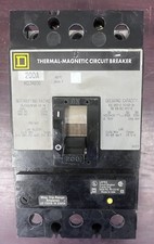 SQUARE D KCL34200 200A 480V 3P 65K Circuit Breaker