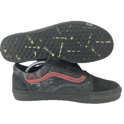バンズ VANS OLD SKOOL 27,0cm Midnight Shift Vans Old Skool Midnight Shift Men's Sz 7.5 Black Gray Zombie/Ghoul