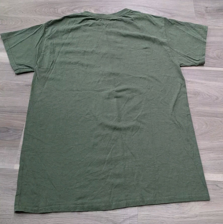 Rare The Simpsons Homer Bush Shrub Men's Medium Green image 3