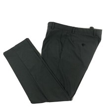 Greg Norman Dress Pants Mens Straight Flat Front Golfing Performance,Gray, 38x30