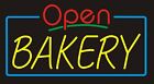 Bakery Open Shop Neon Light Sign 20"x16" Lamp Glass Wall Space Decor Hanging