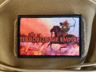 DIAMONDBACK DESIGNS “Terrorize The Empire” Attila the Hun Patch by DBack Designs