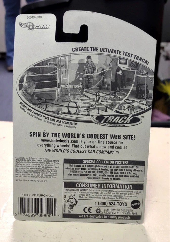 Hot Wheels '41 Willys #110 2001 cupé negro nuevo como nuevo "Wild Willy" C15 Foto 2 de 2