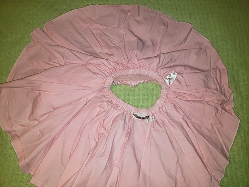 Paper Wing Cotton Outfit Pink Asymmetrical Skirt W/Little Girl Top Size 3-4 - Picture 10 of 12