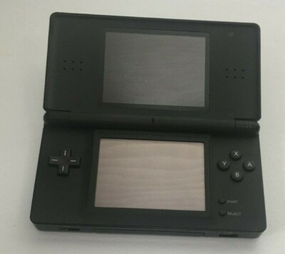 Nintendo DS Lite Console USG-001 with charger - Onyx Black - GOOD