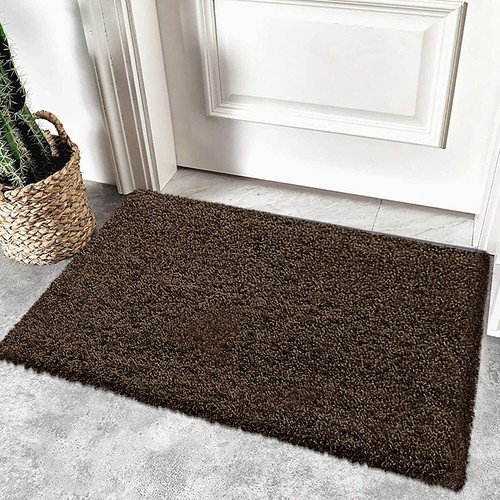 Non Slip Thick Large Shaggy Door Mat Bedroom Hallway Runner Living Room Door Mat - Picture 5 of 29