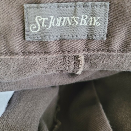 St. John's Bay Men's Colored Jeans Brown 38x29 Mature Men Vintage Thick Cotton - Picture 6 of 8