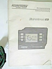 Gebrauchsanweisung  Hydrotherm