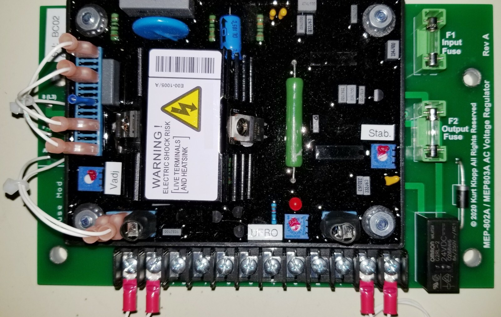 MEP-802A & MEP-803A Voltage Regulator Replaces 19580 88-21063 6110-01-363-0492