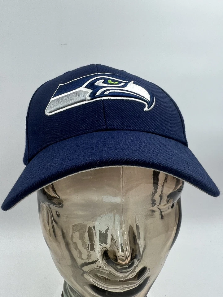 Gorra ajustable Seattle Seahawks NFL '47 marca azul real Clean Up Legacy. Foto 4 de 4