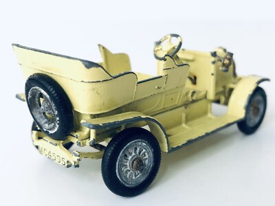 Vintage Models of Yesteryear 1904 Spyker No16 Yellow Made England