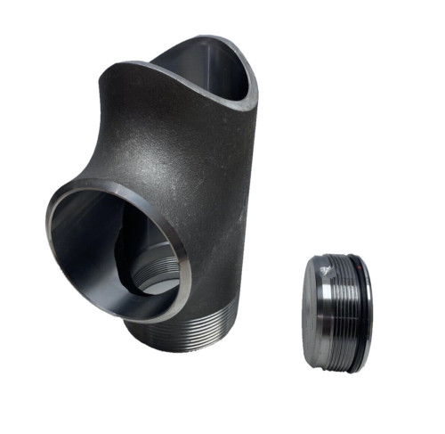 TDW3, SHORTSTOPP Threaded 3-WAY Tee Fitting, A234 WPB, 26-0218-0000-00 - Picture 12 of 16