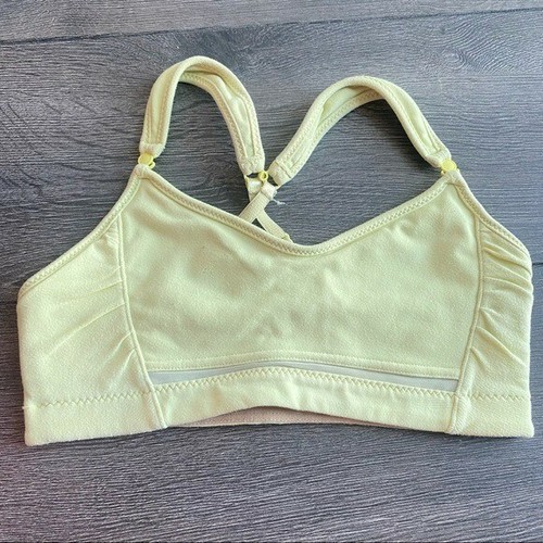 yellow lululemon sports bra