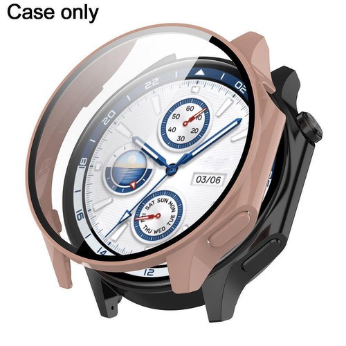 Hard Case For OnePlus Watch 2 Tempered Glass Screen Hot Protector Cover T4G8 - Zdjęcie 20 z 24