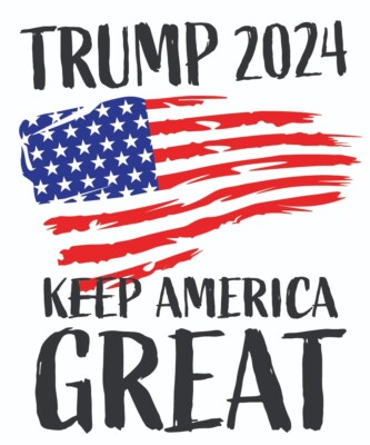 DONALD TRUMP 2024 Design  Metal Sign
