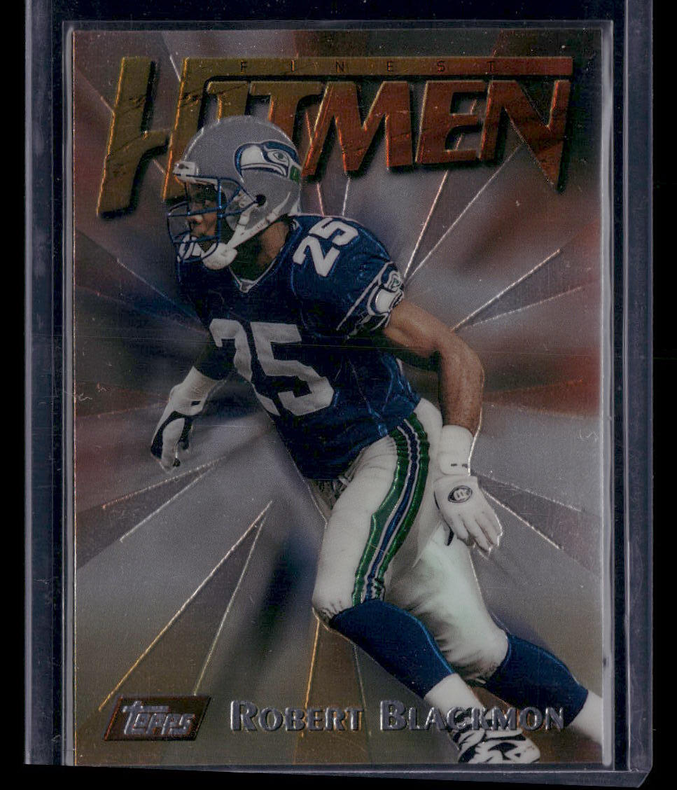 1997 Finest #19 Robert Blackmon Seattle Seahawks