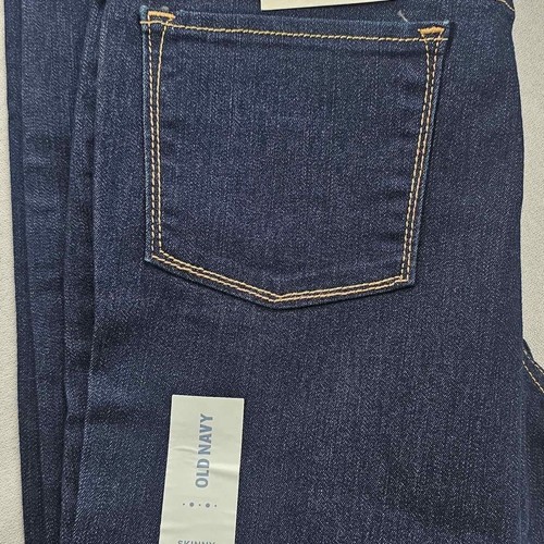 New With Tags - Old Navy Girls Blue Denim Jeans - Size 12. Color Blue. - Picture 4 of 4