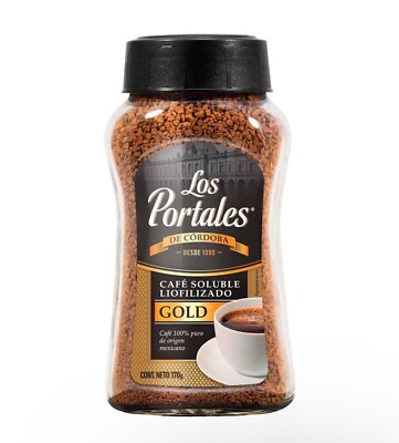 Instant Coffee Mix _ Los Portales Gold Café Soluble Liofilizado