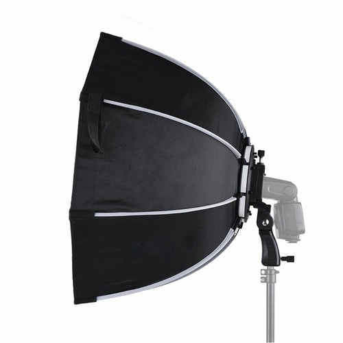 UK 90cm Photo Bowens Mount Portable Octagon Umbrella SoftBox For Speedlite Flash - Imagen 7 de 8