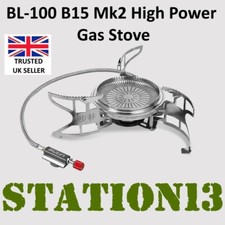 Very High Power Camping Gas Stove - BL100-B15 - STATION13 - Hiking Gas Stove NEW