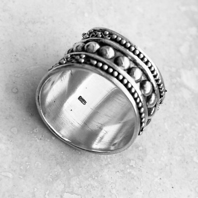 Sterling Silver Swirl Stackable Ring - Cute Eternity Band (Sizes 4-12)