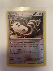 1x - Furret - 82/106 - Rare - Reverse Holo LP, English Pokemon XY FlashFire
