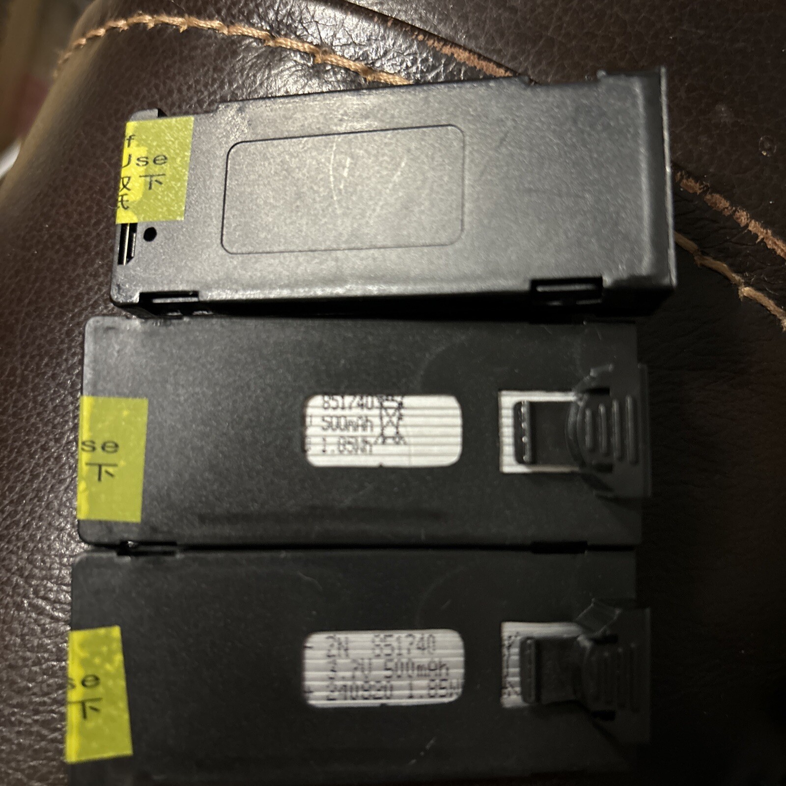 New Spare Drone Battery for E88 E99 - 3.7V 500mAh - Verify Compatibility Before Purchase-image