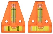 2x Kreuzwasserwaage Wohnwagen Wasserwaage Anhänger Wohnmobil Caravan