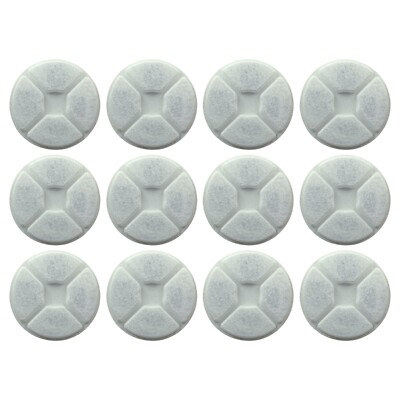 Water Filter Compatible With EveryYay  Get Fresh Whirlpool Pet Fountain, 12 Pack