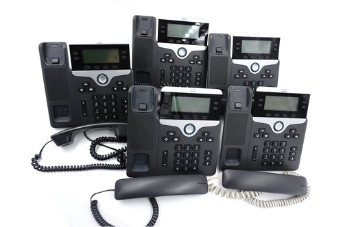 5 Stk. Cisco IP VoIP 7841 CP-7841-K9 Telefon 10/100/1000MB - Bild 2 von 6