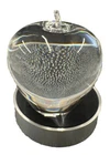 Steuben Glass Crystal #7874 Apple Paperweight 3 7/8"