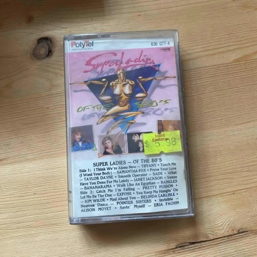 Super Ladies of the 80's Cassette Tape VG+ C10