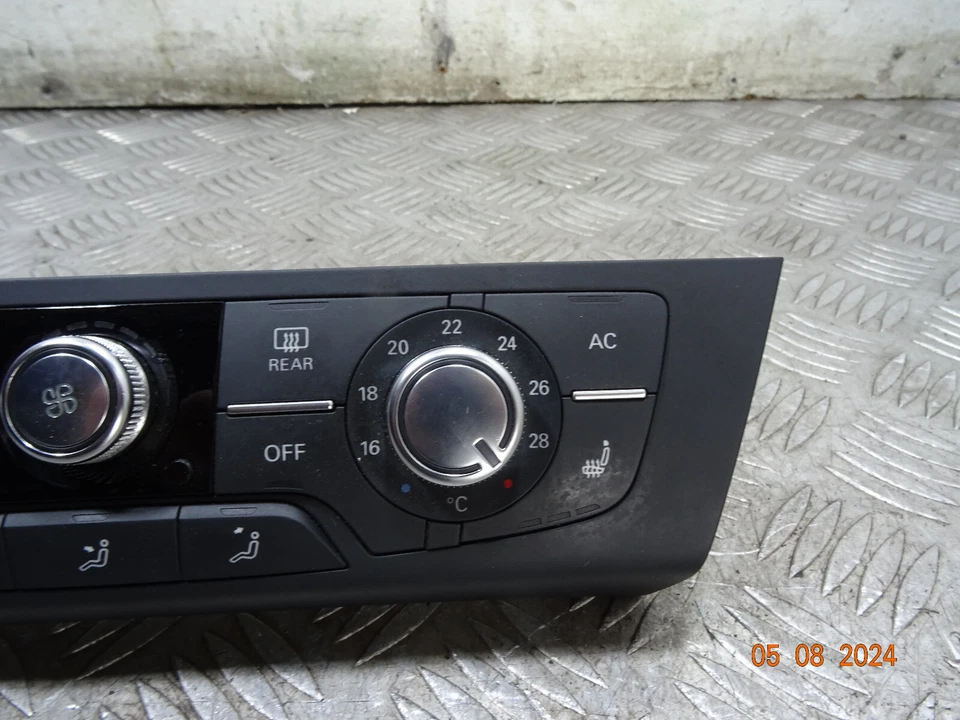 2012 AUDI A7 S-LINE 4G 4x4 3.0TDI MK1 AUTO AC HEATER CONTROL SWITCH PANEL *7699 - Image 3 of 4