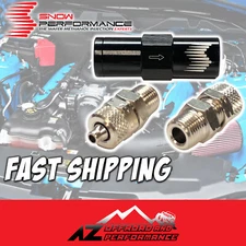 Snow Performance Water Methanol High Flow Inline Check Valve - Quick Connect