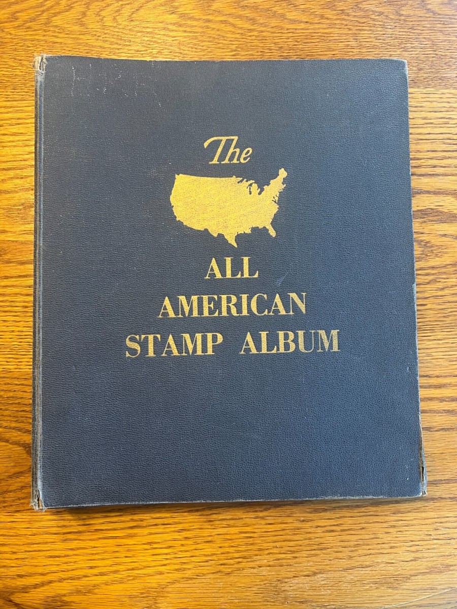 1857 - 1933 ALL AMERICAN STAMP ALBUM MINKUS PUBLISHING ~ 90