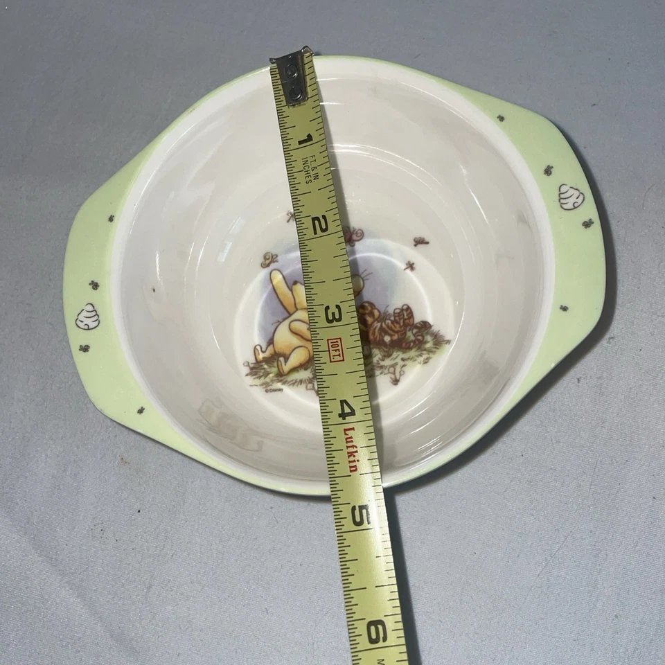 '02 Disney Primeros Años Winnie The Pooh Cuencos - Pooh, Tigger & Piglet - Juego de 2 Foto 4 de 4