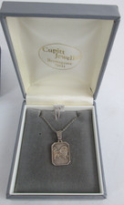 925 "Sterling Silver" BG RH Pendant And Chain Approx. 4.33g Approx. 45cm/18"