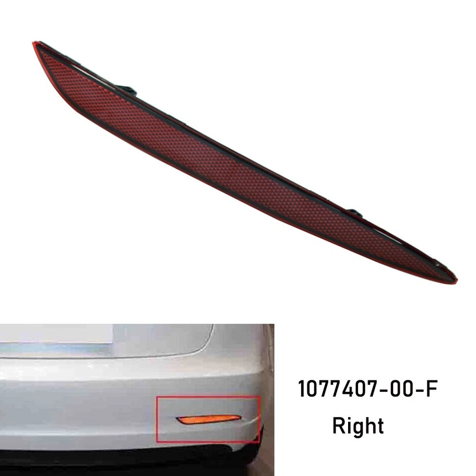 Reflector Lamp Direct Replacement Plastic 1077407-00-F Car Accessories - Image 2 of 4