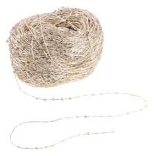 1 Roll Sequin Yarn: 76.5 Yard Hand Knitting Yarn For Diy Crafts - Soft For Home