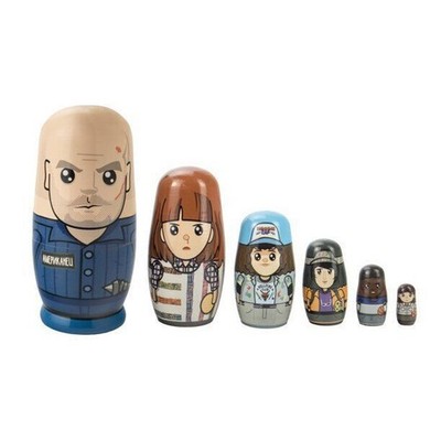 2022 Stranger Things Nestable Nesting Dolls Action Figure Collection BDANST001ST