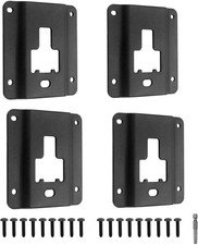 Tie Down Anchor Plates for Truck Bed Cargo - 4 Pack Compatible with F150, F250,
