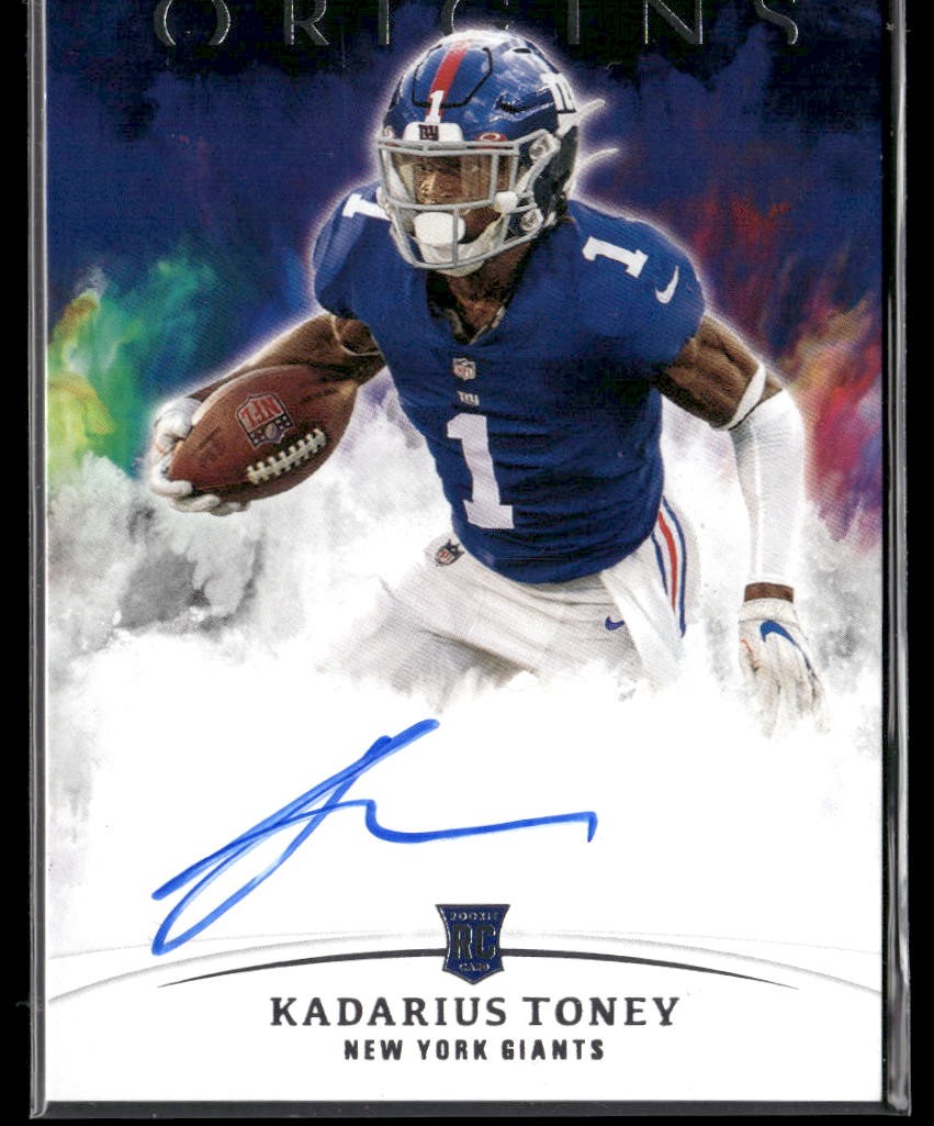 Kadarius Toney Panini Origins Rookie Autographs #RAKT Base