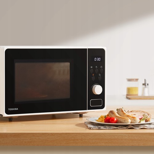 MIKROWELLENHERD TOSHIBA 23L 800W, 8 PROGRAMME, ZEITABTAUUNG, MULTIWELLEN - Bild 8 von 12