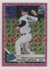 2019 Donruss Optic Rated Rookies Pink Velocity Prizm /199 Michael Kopech #46 8k4