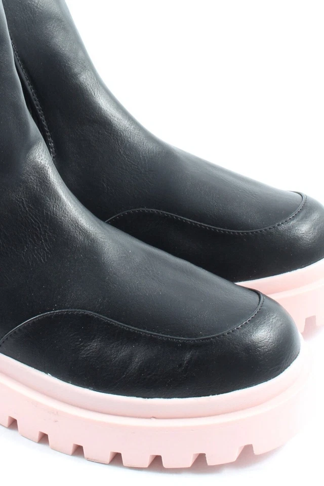 ASOS Botas deslizantes Mujeres Botines Talla EU 40 negro look casual - Imagen 2 de 4