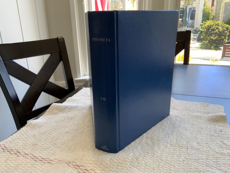 Vintage Perspecra 1-10 The Yale Architectural Journal First Edition Summer 1952