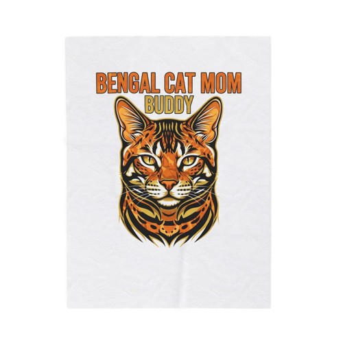 Coperta personalizzata Bengala gatto mamma animale domestico nome personalizzato amante degli animali regalo proprietario cane - Foto 9 di 13